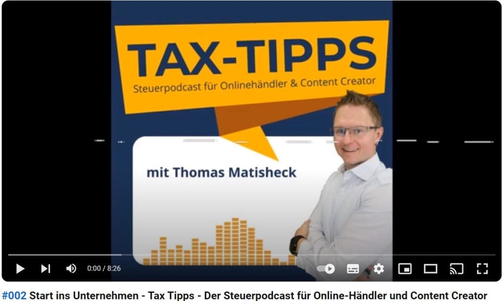 Start ins Unternehmen - Thomas Matisheck